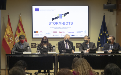 Un investigador aragonés coordina un proyecto europeo para formar a jóvenes investigadores en materiales para robótica blanda
