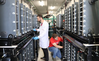 El CSIC comienza las pruebas de su batería de flujo redox para el almacenamiento de energías renovables a gran escala
