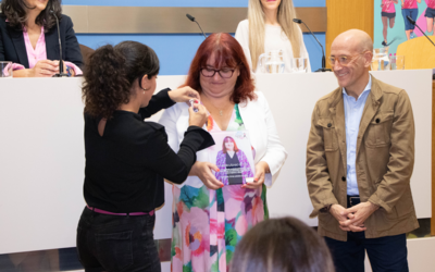 Homenaje a María Jesús Lázaro, delegada del CSIC en Aragón en la carrera de la mujer